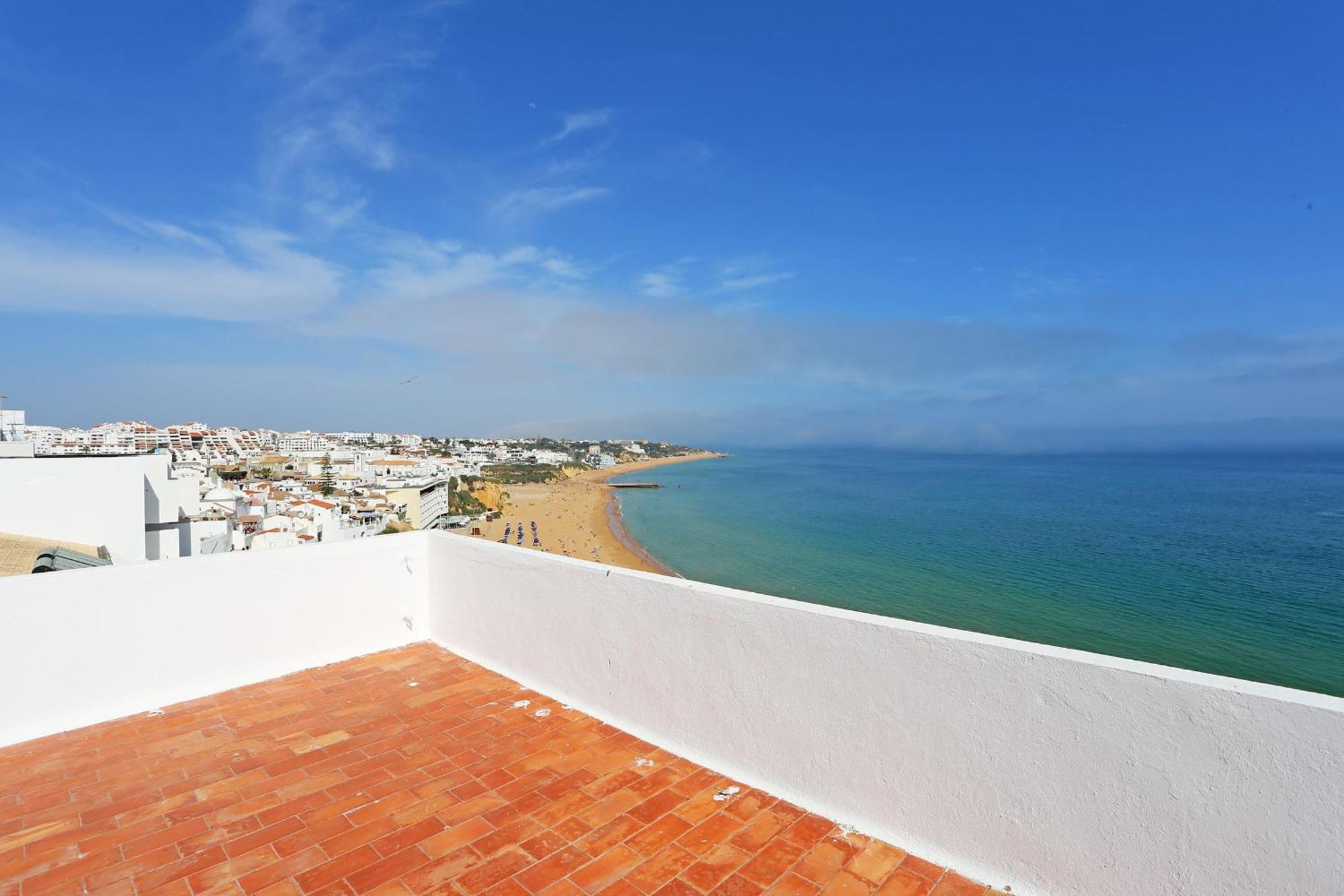 V - Seacliff Albufeira Lejlighed Eksteriør billede